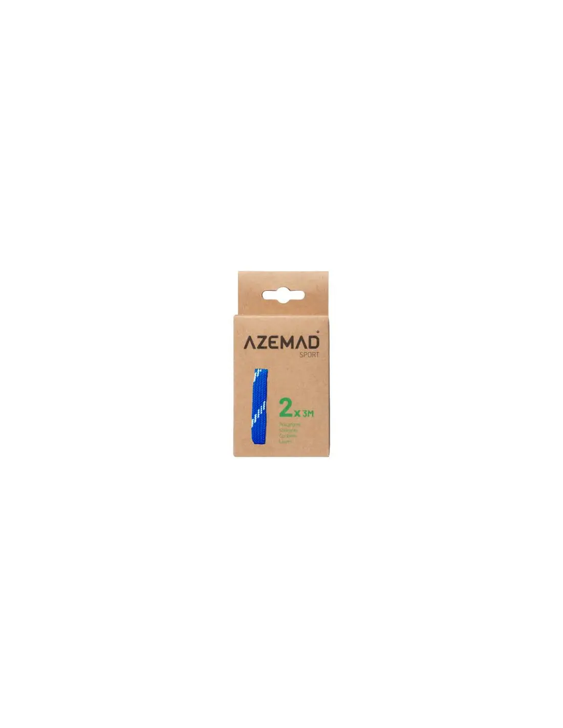 PAR CORDONES HOCKEY AZEMAD AZUL