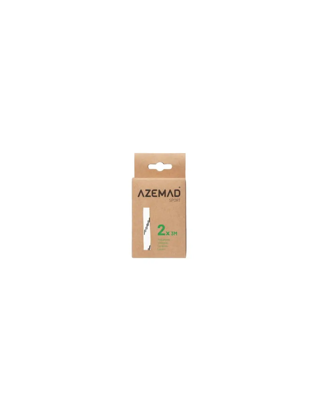 PAR CORDONES HOCKEY AZEMAD BLANCO