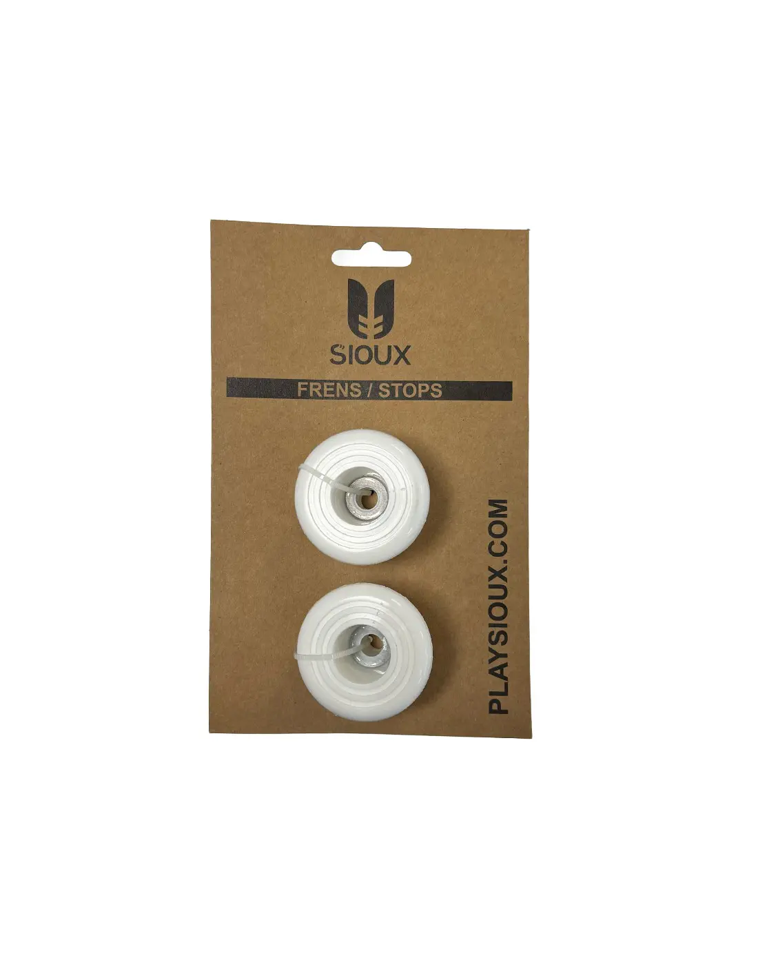 PAR FRENOS SIOUX STARTER BLANCO