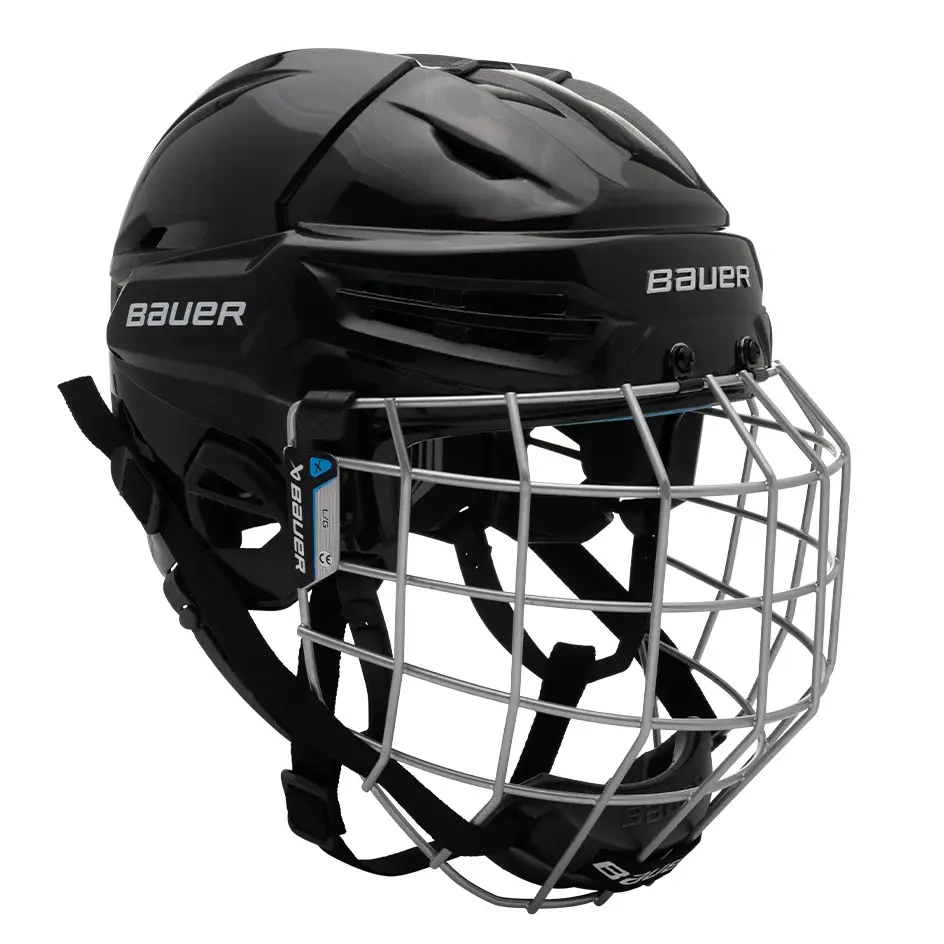 CASCO BAUER COMBO RE-AKT 55 NEGRO - Talla S