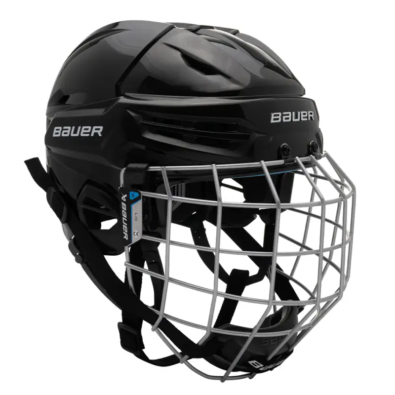 CASCO BAUER COMBO RE-AKT 55 NEGRO - Talla S